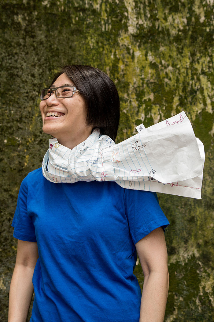Paper scarf07